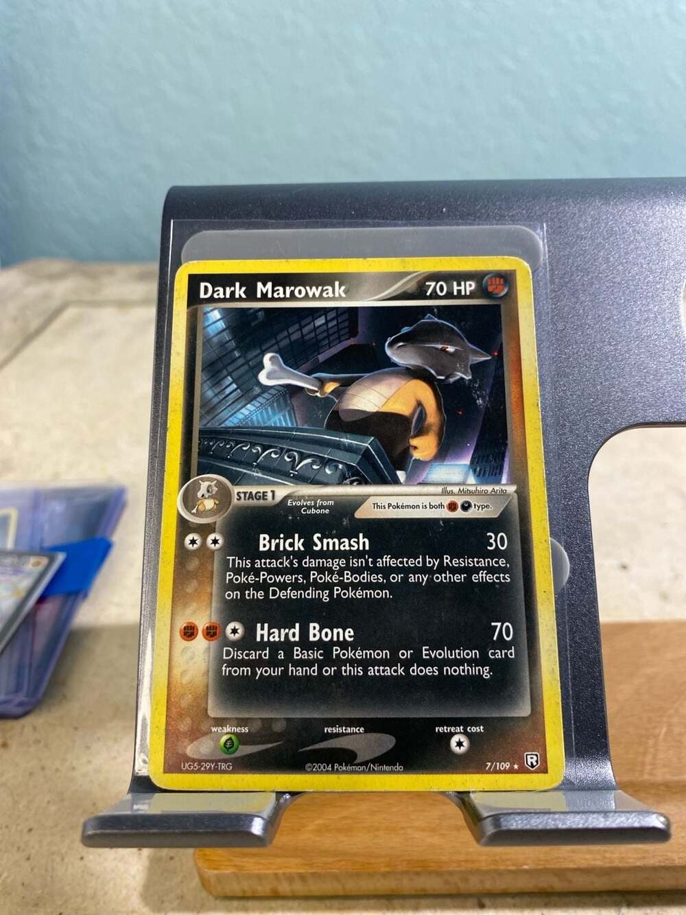 Pokémon Dark Marowak 7/109 EX Team Rocket Returns Holo Rare Card